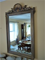 LARGE MIRROR WITH BEVELLED GLASS