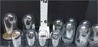 (12) Glass Domes - Three Sizes