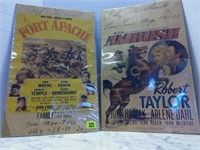 Fort Apache & Ambush Movie Posters