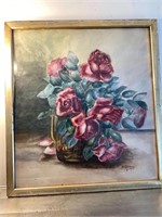 1904 ada b guthridge floral print frames