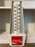 Vintage 18” Coca Cola Thermometer