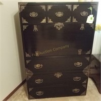 Oriental Chest of Drawers/wDesk(Non-Working Light)
