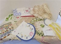 Assorted Doilies and Runners