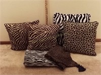 Animal Print Pillows-Fabric-Runner