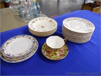 Various Plates & Tea Cup w/Saucer