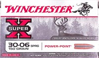 20 rounds Winchester Super X 30-06 Sprg - 150