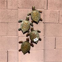 Metal Turtle Wall Art