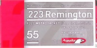 50 rounds Aguila .223 Remington Full Metal Jacket