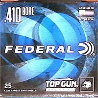 25 rounds Federal .410 Bore Clay Target