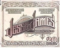 20 rounds Jesse James Ammunition 38 Special 125