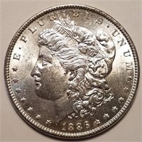 1886 Morgan Dollar - Higher Grade Bright DMPL