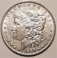 1887 Morgan Dollar - Higher Grade PL Surfaces