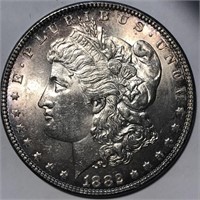 1882 Morgan Dollar - UNC - Amazing Cartwheel!