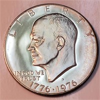 1976-S Silver Proof Ike Dollar