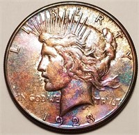 1923-S Peace Dollar - Radiantly Toned *HIGHLIGHT*