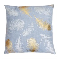 Francesa Flynn Feather Foil Printed Pillow 2 PACK