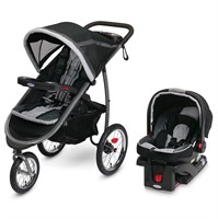 Fold Jogging Stroller and SnugRide Infant Car Seat