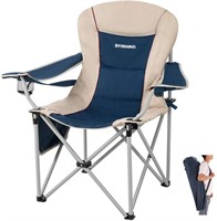 Oversize Folding Camping Padded Outdoor Chair