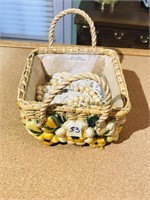 Decorative Basket with assorted Necklaces