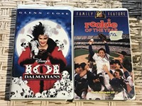 2 Vintage Disney VHS tapes