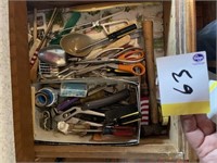 Drawer of tools/misc.