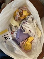 Bag of doll clothes