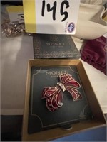 Monet jewelry pin