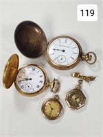 Lot of (4) Pocket Watches