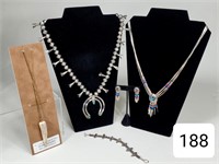 Southern Turquoise & Silver Jewelry Collection