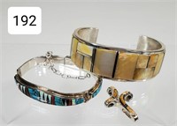 Sterling Marked Bracelets & Slide