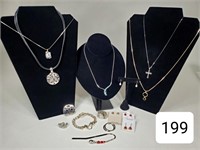 Lot of Silver & Misc Jewelry