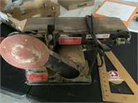 4 inch belt and disc sander