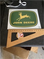 John Deere sign