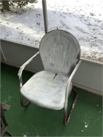 Shell back chair