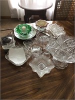 Collection of clear glass