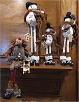 Snowmen & Reindeer Decor