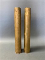 Pair of Brass Artillery Shells