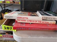 FLAT OF 4 CORVETTE BOOKS