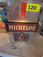 MICHELOB LIGHTED BEER SIGN- 12 X 18 WORKING