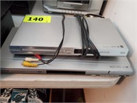2 DVD PLAYERS- UNTESTED- NO REMOTES
