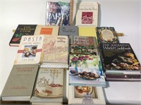 Cookbooks including French cooking, Southern