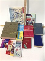 Foreign dictionaries and assortment of other