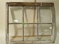 Wood framed window
