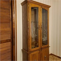 Koch Furniture Vintage Locking Gun Cabinet