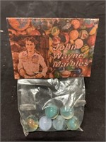 Vintage John Wayne Marbles MIP MIB In Store Bag