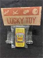 Vintage Five & Dime Toy Metal Yellow Taxi Cab Car