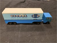 Vintage Global Metal Truck Toy-Tractor Trailer