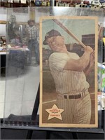 Large Vintage Mickey Mantle Poster-Topps?