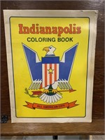 Vintage 1970's INDIANAPOLIS Coloring Book Sealed