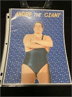 Andre The Giant Poster Sign WWf Wrestling